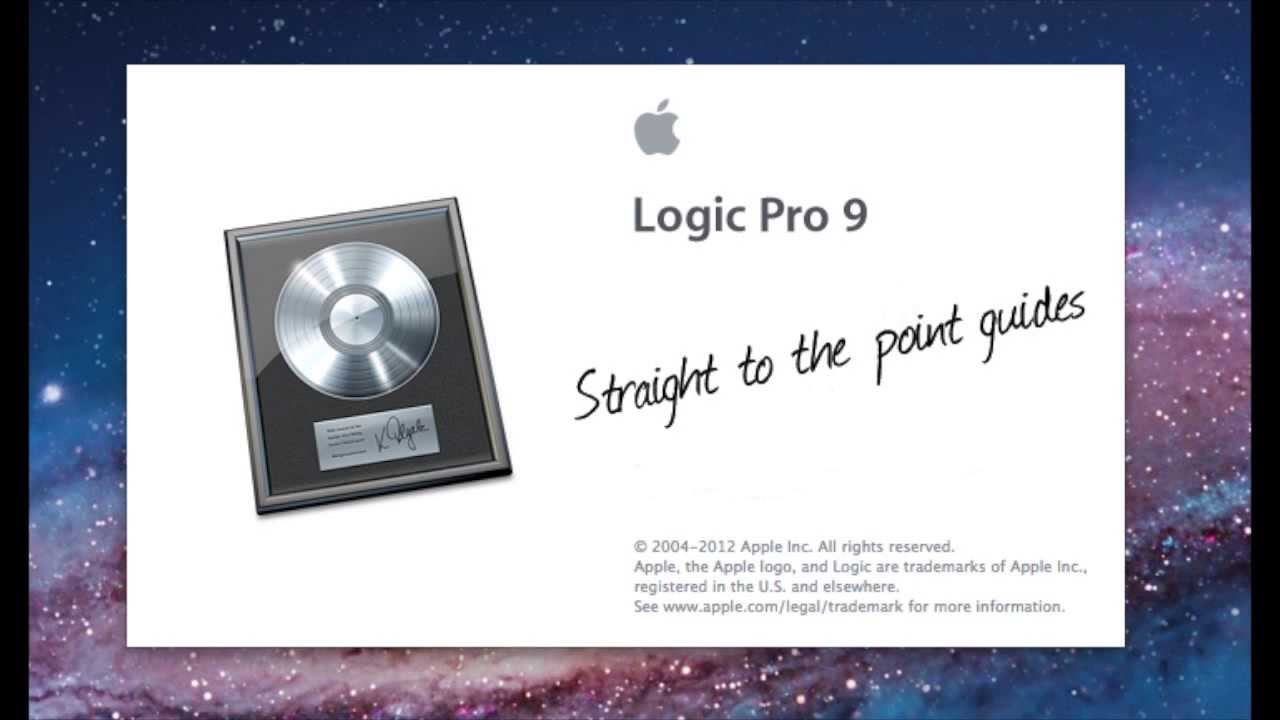 logic pro 9 guide pdf
