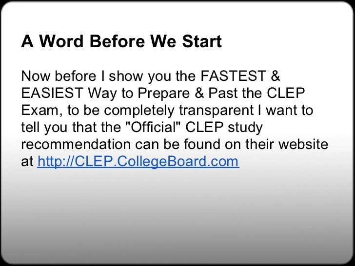 introductory psychology clep test study guide