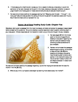 secret life of bees study guide pdf