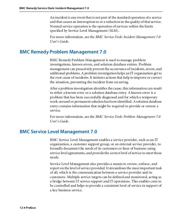 bmc remedy slm user guide