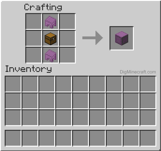 minecraft crafting guide 1.11 shulker box
